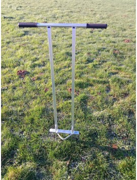 Biobèche 3 dents galvanisée