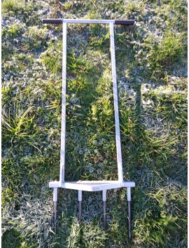 Biobèche 4 dents galvanisée